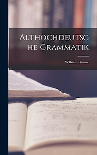 Couverture_Althochdeutsche Grammatik