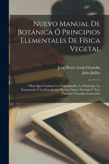 Couverture_Nuevo Manual De Botánica Ó Principios Elementales De Física Vegetal