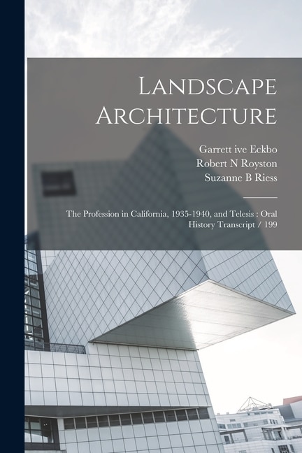 Front cover_Landscape Architecture