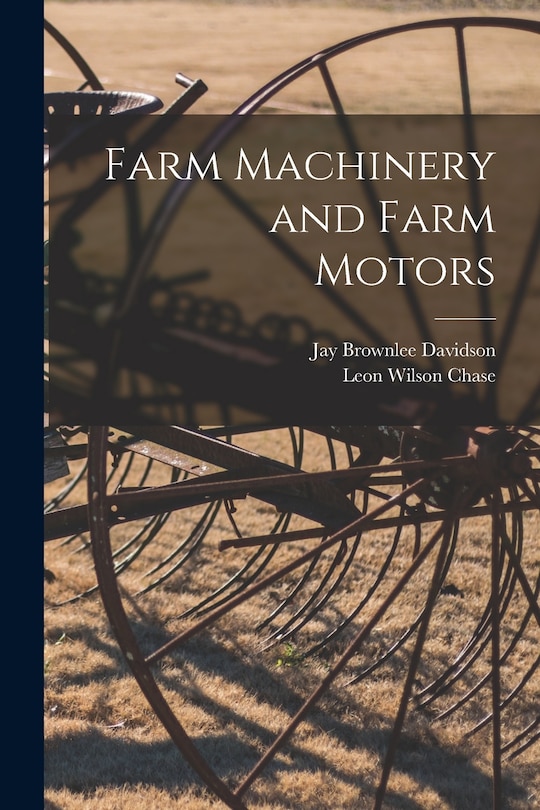 Front cover_Farm Machinery and Farm Motors