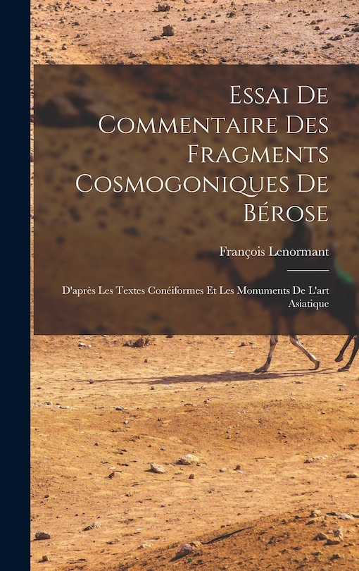 Couverture_Essai De Commentaire Des Fragments Cosmogoniques De Bérose