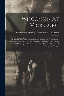 Front cover_Wisconsin At Vicksburg