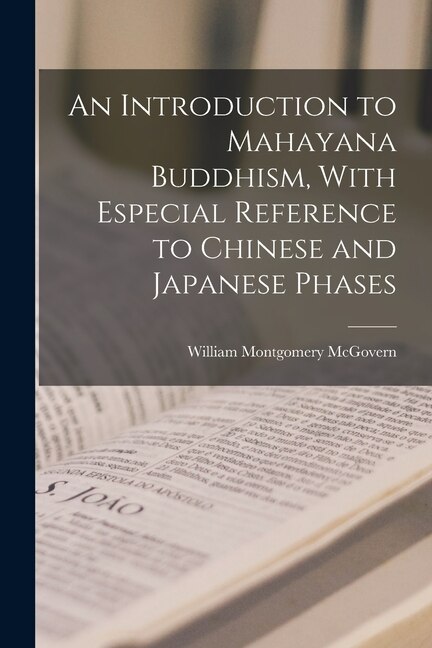 Couverture_An Introduction to Mahayana Buddhism, With Especial Reference to Chinese and Japanese Phases