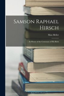 Front cover_Samson Raphael Hirsch