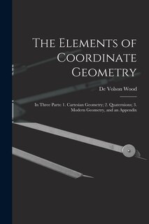 Couverture_The Elements of Coordinate Geometry