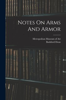 Couverture_Notes On Arms And Armor
