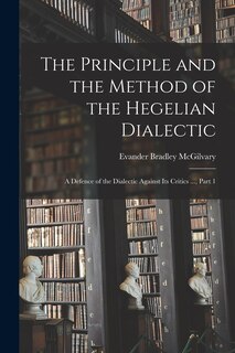Couverture_The Principle and the Method of the Hegelian Dialectic