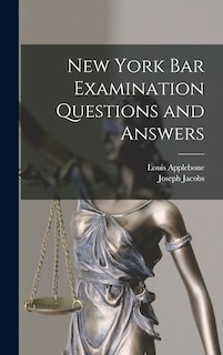 Couverture_New York bar Examination Questions and Answers