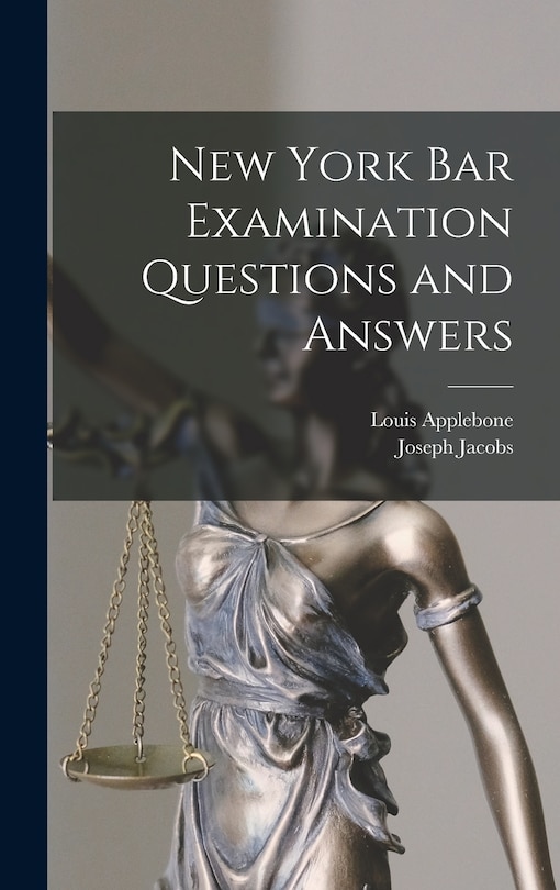 Couverture_New York bar Examination Questions and Answers