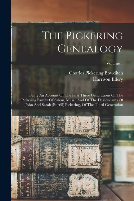 Front cover_The Pickering Genealogy