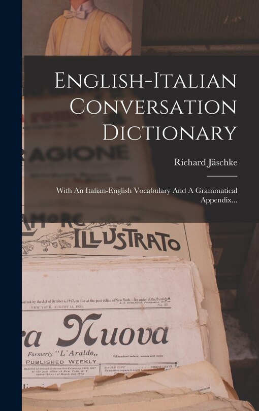 Front cover_English-italian Conversation Dictionary
