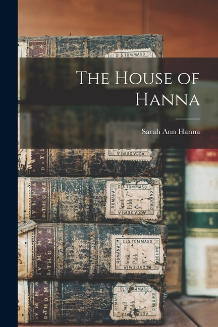 Front cover_The House of Hanna