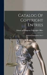 Front cover_Catalog Of Copyright Entries