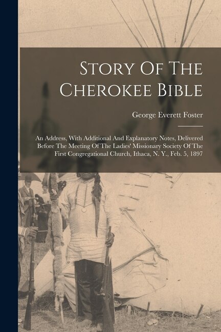 Front cover_Story Of The Cherokee Bible