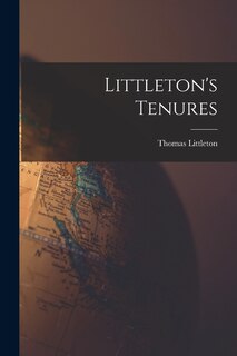 Front cover_Littleton's Tenures