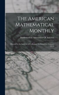 Couverture_The American Mathematical Monthly