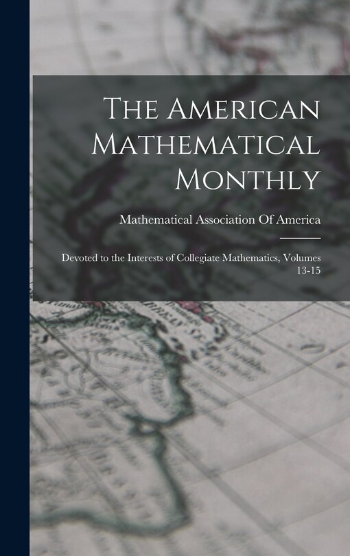 Couverture_The American Mathematical Monthly