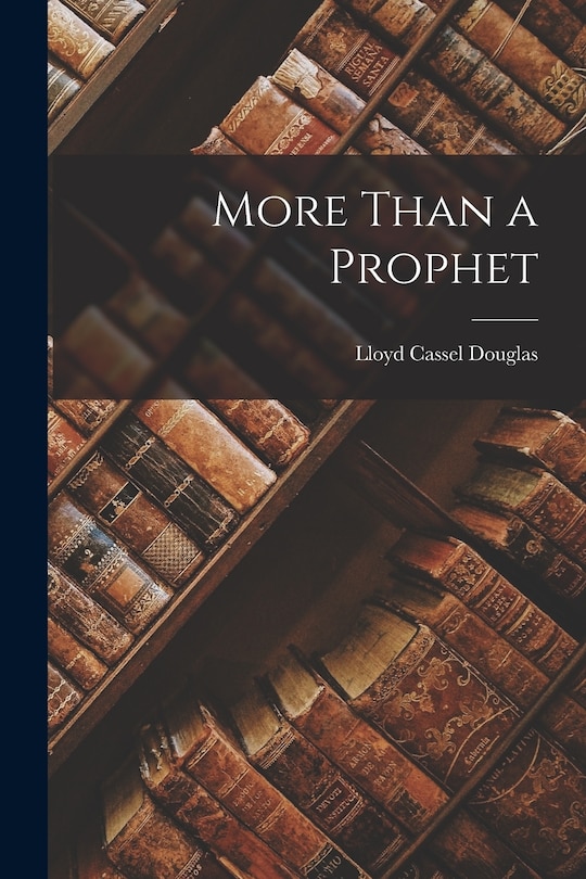 Couverture_More Than a Prophet