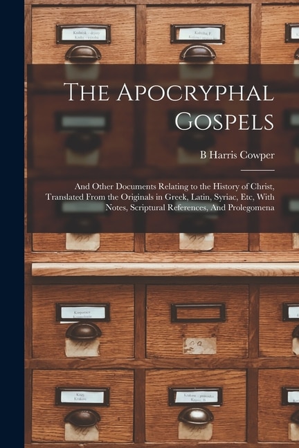 Front cover_The Apocryphal Gospels