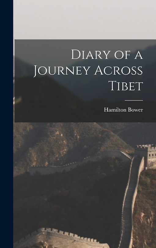 Couverture_Diary of a Journey Across Tibet