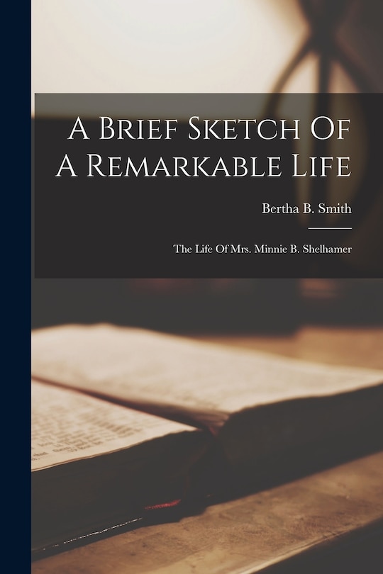 Couverture_A Brief Sketch Of A Remarkable Life