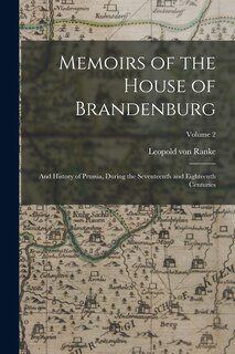 Couverture_Memoirs of the House of Brandenburg