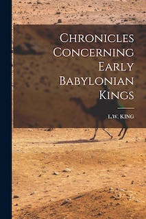Front cover_Chronicles Concerning Early Babylonian Kings
