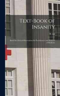 Front cover_Text-book of Insanity