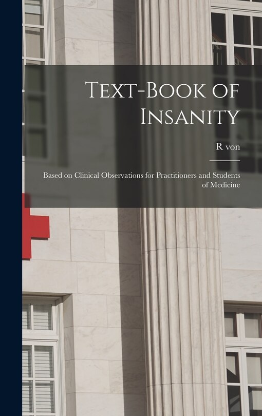 Front cover_Text-book of Insanity