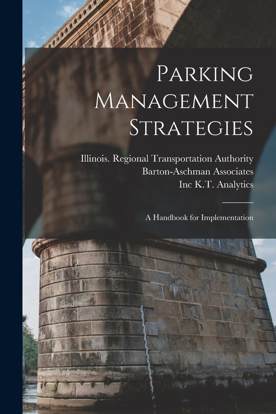 Front cover_Parking Management Strategies