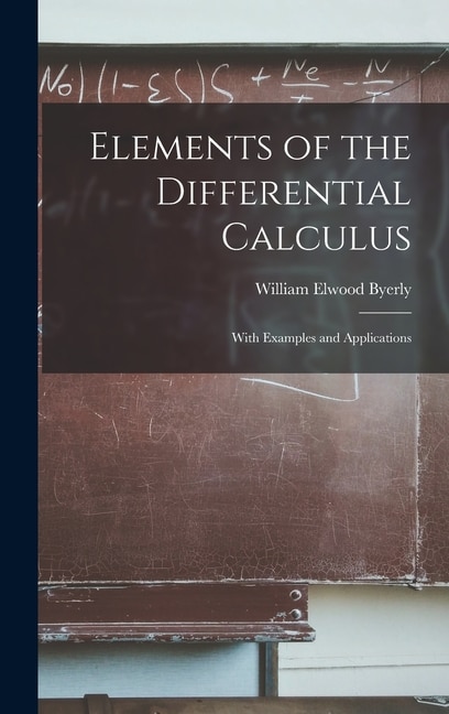 Front cover_Elements of the Differential Calculus