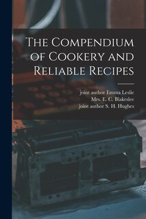 Front cover_The Compendium of Cookery and Reliable Recipes
