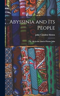 Front cover_Abyssinia and Its People