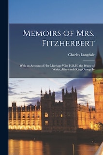 Couverture_Memoirs of Mrs. Fitzherbert