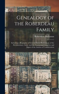 Couverture_Genealogy of the Roberdeau Family