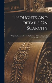 Front cover_Thoughts and Details On Scarcity