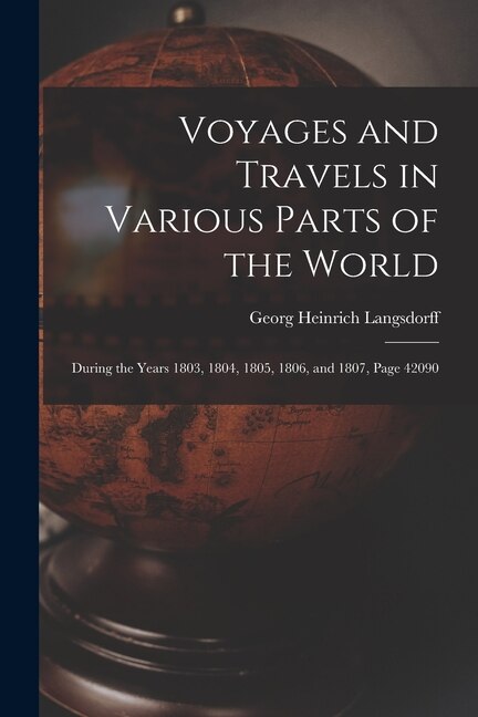 Front cover_Voyages and Travels in Various Parts of the World