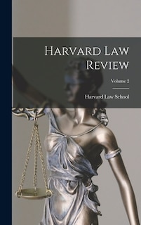 Front cover_Harvard Law Review; Volume 2