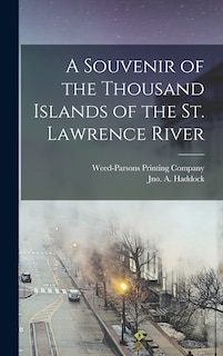 Couverture_A Souvenir of the Thousand Islands of the St. Lawrence River