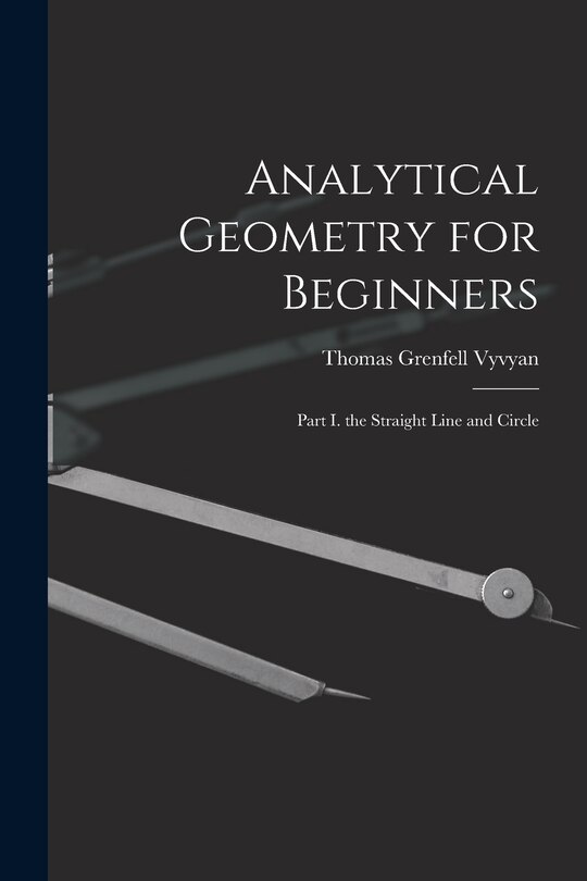Front cover_Analytical Geometry for Beginners
