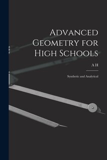 Couverture_Advanced Geometry for High Schools