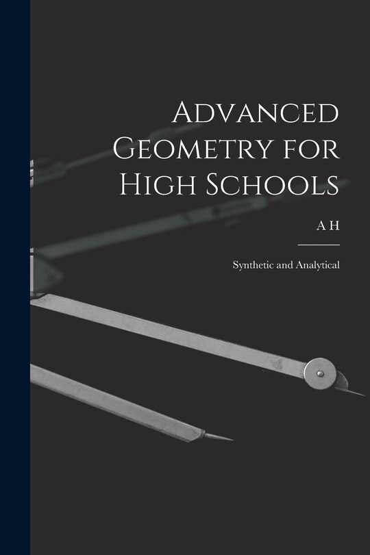 Couverture_Advanced Geometry for High Schools
