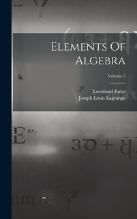 Couverture_Elements Of Algebra; Volume 2