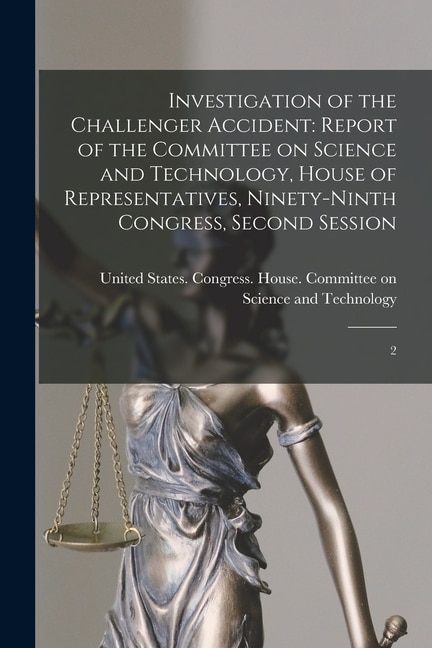 Couverture_Investigation of the Challenger Accident