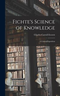 Couverture_Fichte's Science of Knowledge