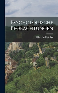 Couverture_Psychologische Beobachtungen