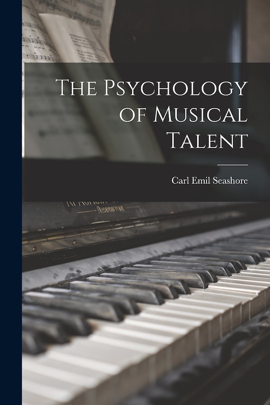 Front cover_The Psychology of Musical Talent
