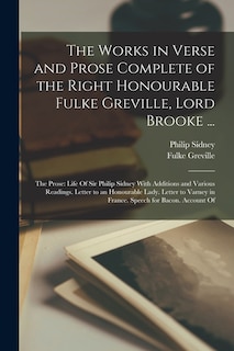Front cover_The Works in Verse and Prose Complete of the Right Honourable Fulke Greville, Lord Brooke ...