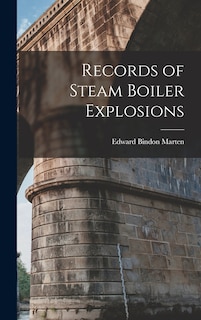 Front cover_Records of Steam Boiler Explosions