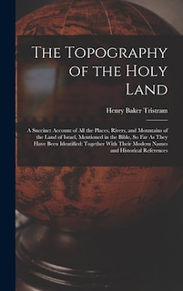 Front cover_The Topography of the Holy Land